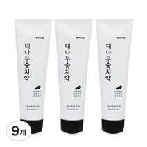 닥터이엘 대나무 숯치약, 9개, 120g