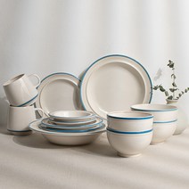 시라쿠스 메이플 2인 신혼 그릇 13p 세트, 1세트, 코지블루, 8종