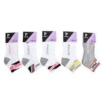패기앤코 여성용 스포츠 양말 5켤레 세트 PSO-10000