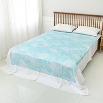 루루베딩 아레르 인견 홑이불, B형-그린