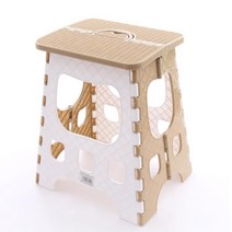 커몽커몽 접이식 스툴 발판, 베이지