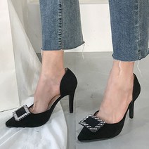 여성용 스틸레토 펌프스힐 9cm