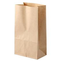 더담다 크라프트 각대 종이봉투 중, 500개