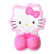 헬로키티 손목보호 쿠션 마우스패드, 연핑크, 1개