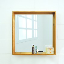 디아로마 원목 엔틱 욕실거울 A0071 70, 혼합색상