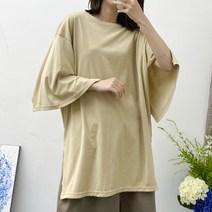 여성용 소매날개 루즈핏 티셔츠 MG6TSS241