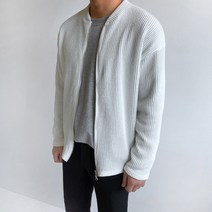 머시따 놈코어 투웨이 니트 집업