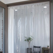 실크로드 초음파작업 0.15t 비말차단 비말방지 우레탄 방풍 방한 비닐커튼 C고리