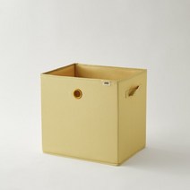 한샘 샘 폴리 수납 바스켓 대, 옐로우, 1개
