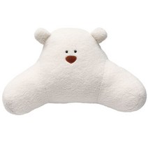 방 꾸미기 등받이 쿠션, 아이보리