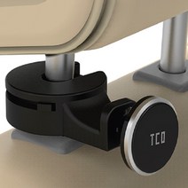 TCO 차량용 뒷좌석 휴대폰 거치대, 1개, 블랙