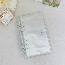 네일 스티커북 앨범, 1개, 투명화이트