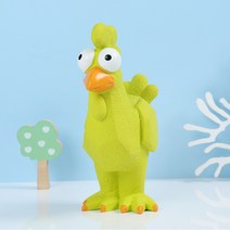 파스텔펫 반려동물 꼬꼬 라텍스 장난감, 그린, 1개