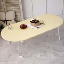 스토리퍼니쳐 LPM 지문방지 비스포크 테이블 1200 x 600 x 335 mm 9파이 버터옐로우