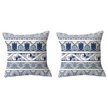 자유로운 민족 패턴 보헤미안 기하학적 쿠션커버 2p