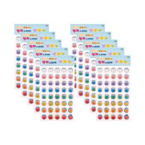 엠에스 홀로그램 칭찬스티커 3p + 칭찬판 세트, 곰돌이, 10세트