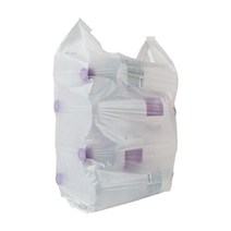쓰리포 손잡이 마트 비닐봉투 유백, 400매, 27L