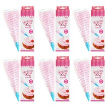 토단 하비 크림클레이 6p x 50g + 노즐 4종 x 6p 세트, 핑크(클레이)