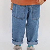 느엘 유아용 아웃라인 배기 긴바지