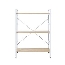 노바리빙 테트 책장선반 3단, 화이트