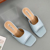 라블 여성용 발볼커버 쿠션 슬리퍼 5.5cm