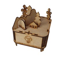 티처스 STEAM DIY 즐거운나의집 움직이는 오르골, 1세트