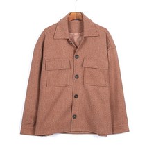 머시따 남성용 투포켓 데일리 모직 자켓