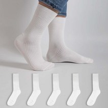 남성용 시너싹스 프리미엄 찐 골지 장목 양말 6켤레