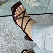 여성용 티니 뮬 샌들 C1291_7128