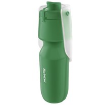 바비온 반려동물 실리콘 산책 댕댕보틀 물병 700ml, 그린, 1개