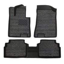 더존 입체포집 TPE + 세니스 카매트 풀세트, 디지털그레이, 올블랙, HX-07 현대 제네시스 G80 풀체인지 2020~