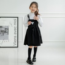 루디아키즈 여아용 포유 멜빵 원피스