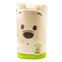 TOH1 입체캐릭터 극세사 타올, 곰돌이푸우, 1개