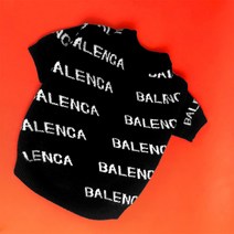 하이가이 반려동물 니트, 블랙