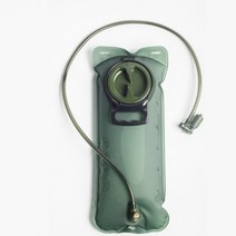 탑시가 TCR 워터팩, 군용 녹색 + 반투명(식수 파이프), 3L