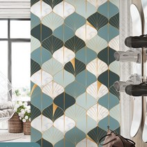 창문 인테리어 스티커 투명, 03 03 나뭇잎