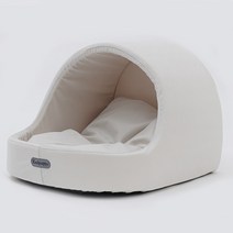 개과천선 반려동물 카소 동글이 하우스 중형, 라이트 아이보리