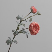 쏘앤영 장미 조화 장식품, 핑크