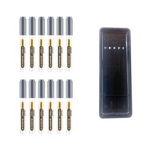 모나미 프로 페인트마카 실버 12p + 매표 펜접시 C형, 1세트