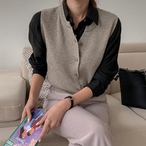 큐니걸스 여성용 뱀부 보들니트오픈 나시