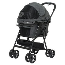 콤펫 반려동물 미리클랜 알파 유모차, 멜란지블랙