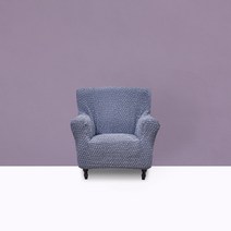 소파스킨스 발렌시아 소파커버 1인용, 로얄블루