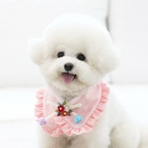 리토가토 반려동물 하린 한복 케이프 L, 분홍, 1개