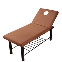 러빙랩 펠라 홑겹 마사지 침대커버 홀형