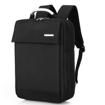 TCR 심플 노트북 백팩, 블랙