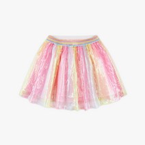 마리앤모리 여아용 블링 레인보우 스커트