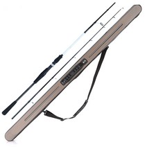 히트몬스터 루어 낚싯대 S662M + 로드케이스 세트, 골드