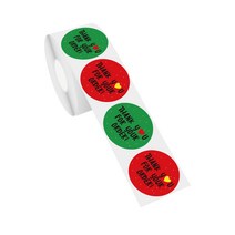 리빙홈디테일 원형 땡큐 데코 스티커 3.8cm 500p, P타입, 1개