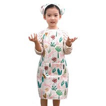 베베슈에뜨 아동용 방수 앞치마 + 두건 + 스토퍼 2p