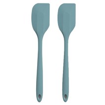 프리미엄 파스텔 실리콘 미니 스패츌라, 제이드그린, 2개